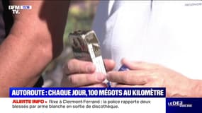 Autoroute: des distributions de cendriers de poches pour éviter de jeter son mégot de cigarette par la fenêtre