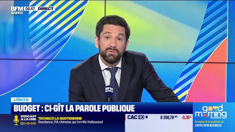L’Edito de Raphaël Legendre : Budget, ci-gît la parole publique - 20/02
