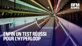  Enfin un test réussi pour l'hyperloop 