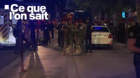 Des militaires à la gare de l'Est à Paris, le 15 juillet 2024.