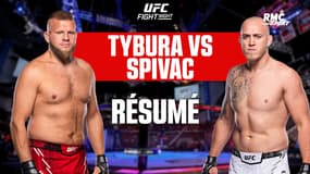 Résumé UFC : Tybura vs Spivac, une soumission spectaculaire dès le premier round