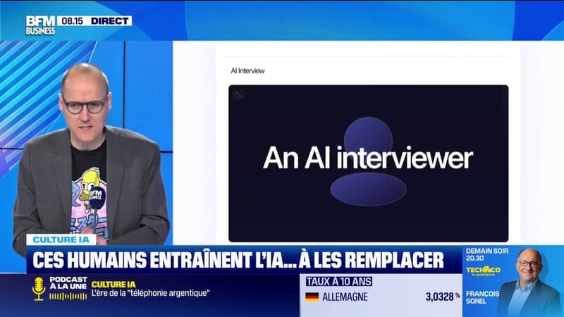Ces humains entraînent l'IA à les remplacer