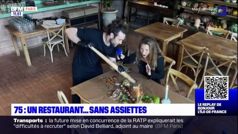 Ariane a testé un restaurant végétarien sans assiettes : Ora !