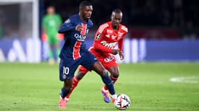 Ousmane Dembélé lors de PSG-Brest en septembre 2024