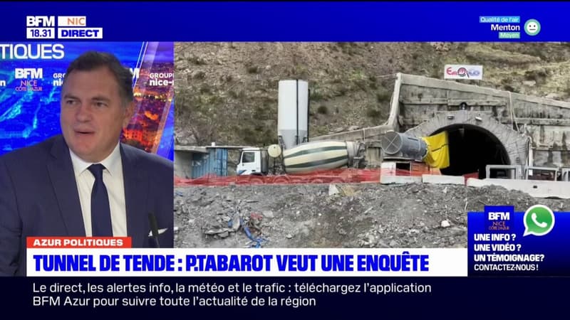 Tunnel de Tende: Philippe Tabarot demande une vraie date d'ouverture