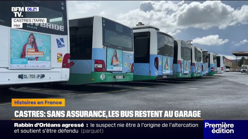 Une entourloupe: à Castres, les bus sont à l'arrêt à cause d'une arnaque à l'assurance