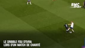 Le dribble fou d'Evra lors d'un match de charité à Old Trafford