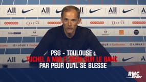 PSG – Toulouse : Tuchel a mis T. Silva sur le banc par peur qu’il se blesse