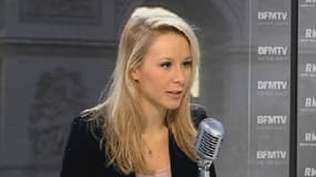 Marion Maréchal-Le Pen sur BFMTV, le 16 décembre.