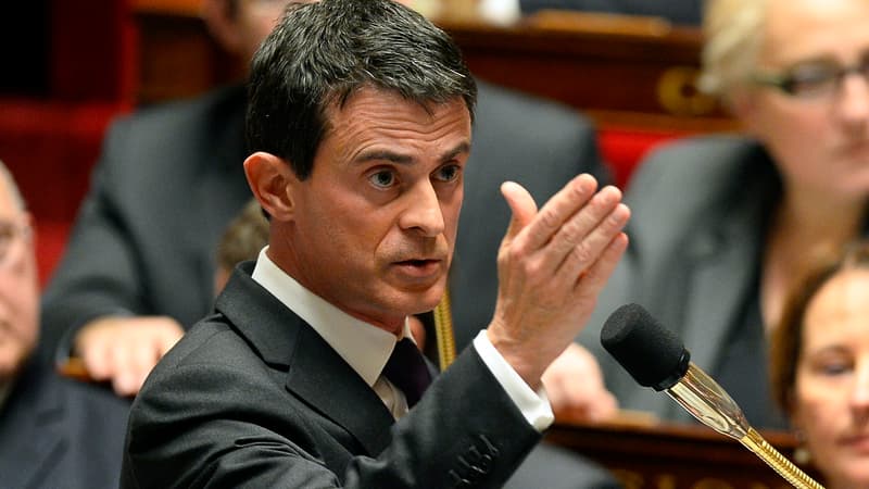 Le Premier ministre, Manuel Valls.