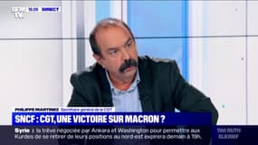 Conflit à la SNCF: pour Philippe Martinez (CGT), le gouvernement a "jeté de l'huile sur le feu"