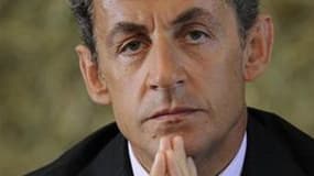 Nicolas Sarkozy aura dès l'automne l'occasion de s'évader des difficultés intérieures grâce à sa présidence du G20, sur laquelle il mise pour marquer des points dans la perspective de sa réélection en 2012. /Photo prise le 1er juillet 2010/REUTERS/Philipp