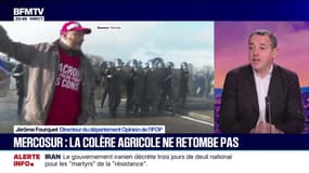 Colère agricole: "On voit que les conditions sociologiques et politiques, le rapport de force est assez déséquilibré", explique Jérôme Fourquet (IFOP)
