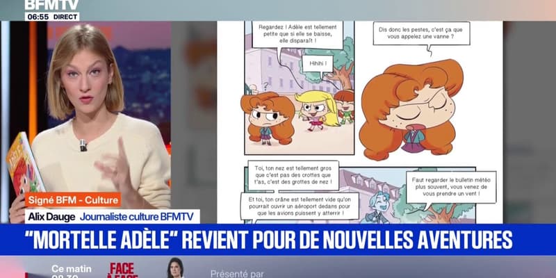 SIGNÉ BFM - Le nouveau tome de "Mortelle Adèle" sort ce jeudi en librairie