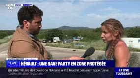 "Nos clôtures ont été assez endommagées": une agricultrice déplore l'afflux de fêtards à la rave-party dans l'Hérault