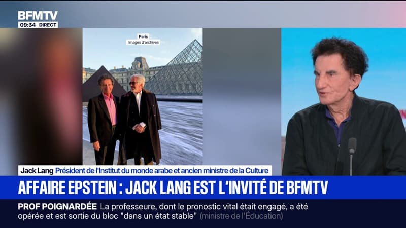 Jack Lang: "Jeffrey Epstein n'était pas un ami"