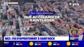 Nice: un feu d'appartement à Saint-Roch