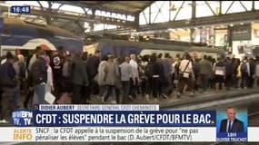 SNCF: La CFDT appelle à suspendre la grève pour le bac