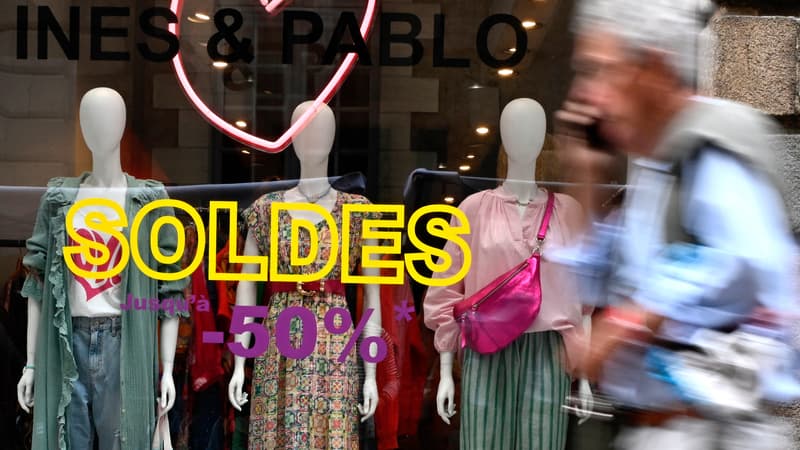 Soldes d'été: la moitié des vendeurs de vêtements ont vu leurs ventes baisser
