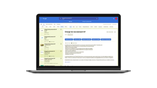 Les filtres de recherche Google sur les offres d'emploi. Les filtres de recherche Google sur les offres d'emploi.