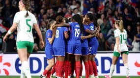 Les Bleues sont venues à bout de l'Irlande, ce 5 avril 2024 à Metz.