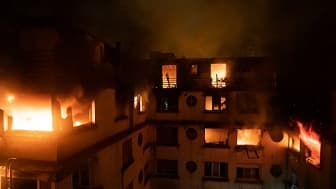 Incendie rue Erlanger à Paris dans la nuit du 4 au 5 février 2019