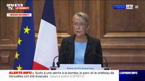 Attaque au couteau à Arras: Élisabeth Borne rend hommage à Dominique Bernard "tombé en ayant permis de sauver de nombreuses vies"
