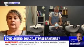 Pass sanitaire en entreprise: la secrétaire confédérale de la CGT se dit contre  