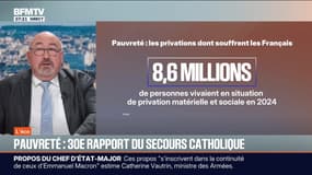 BFM éco : Pauvreté, 30e rapport du Secours Catholique - 21/11