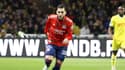 Rayan Cherki avec Lyon contre Nantes, janvier 2023