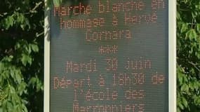 Fontaines-sur-Saône: une marche blanche pour rendre hommage à Hervé Cornara