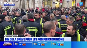 Les pompiers du Rhône votent la levée de leur grève mais restent vigilants