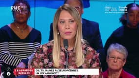 #GiletsJaunes - "Si les gilets jaunes se présentent aux Européennes, c'est une aubaine pour @EmmanuelMacron !" @AmezianeRose #GGRMC 