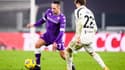 Franck Ribery avec la Fiorentina face à la Juventus