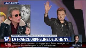 "L'imitation de Johnny aux Guignols a été très dure pour lui", raconte Philippe Manœuvre