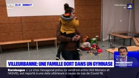 Villeurbanne: une famille sans-abri hébergée dans le gymnase d'un collège