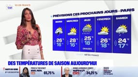 Météo Paris-Ile de France du 20 juin: Des températures de saison