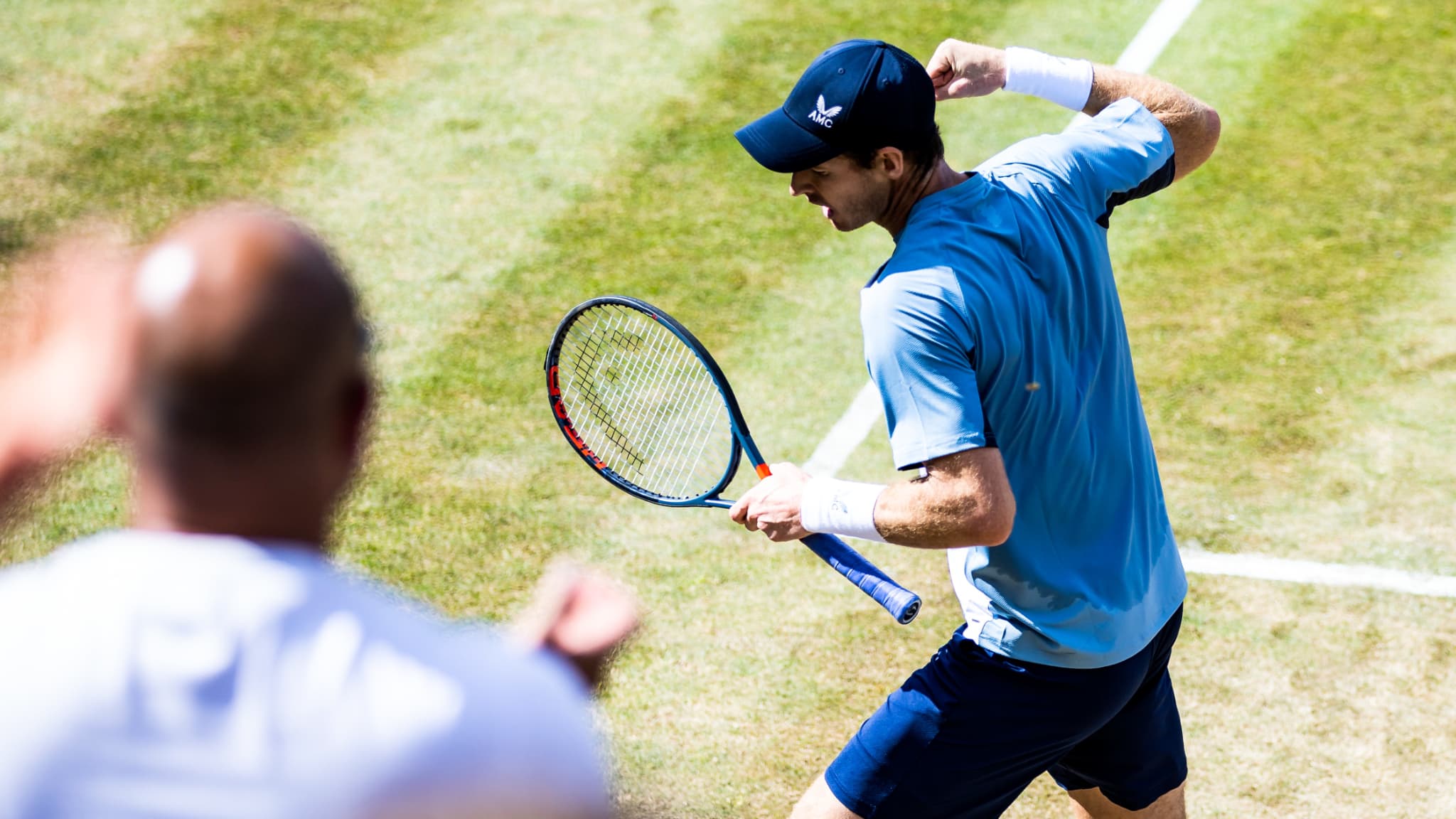 Andy Murray à Stuttgart le 10 juin 2022