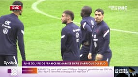 Une équipe de France remaniée défie l'Afrique du Sud