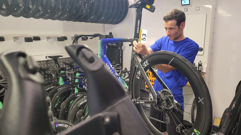 Dans le camion atelier de Decathlon CMA CGM sur le Tour de France 2026 2316948