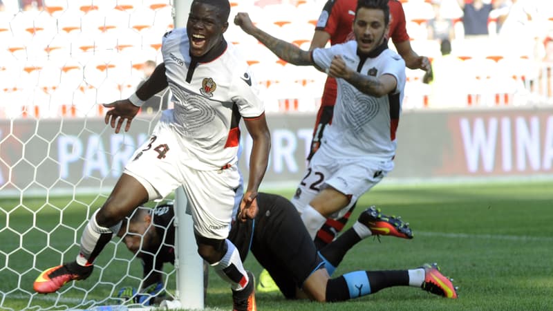 Malang Sarr lors de Nice-Rennes (1-0), le 14 août