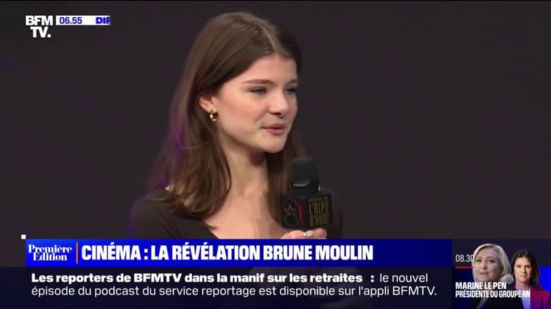 Brune Moulin, 15 ans, a remporté le prix d'interprétation féminine au festival de l'Alpe d'Huez