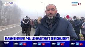 Élargissement de l'A46: les habitants mobilisés une nouvelle fois ce samedi matin