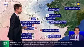 Météo Alpes du Sud: un mercredi ensoleillé, jusqu'à 16°C à Digne-les-Bains et 13°C à Gap