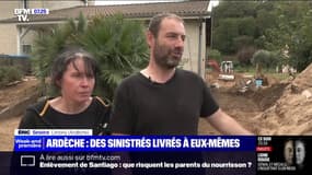 Ardèche: une semaine après les inondations, beaucoup de sinistrés se retrouvent livrés à eux-mêmes