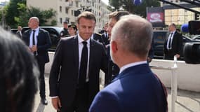 Emmanuel Macron le 28 juin 2023 à Marseille