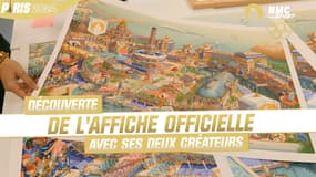 Paris 2024 : Découverte de l'affiche officielle avec ses deux créateurs