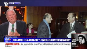 Décès de Jean-Pierre Elkabbach: "Avec lui, il se passait toujours quelque chose", se remémore Alain Duhamel