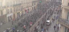 Rassemblement des motards à Paris - Témoins BFMTV