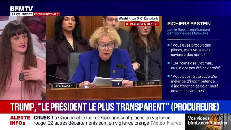 Marshall Truchot : Epstein, “Vous intimidez les victimes” Élue démocrate - 11/02